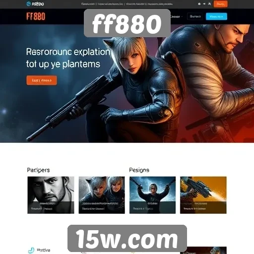 Análise das funcionalidades do site ff880